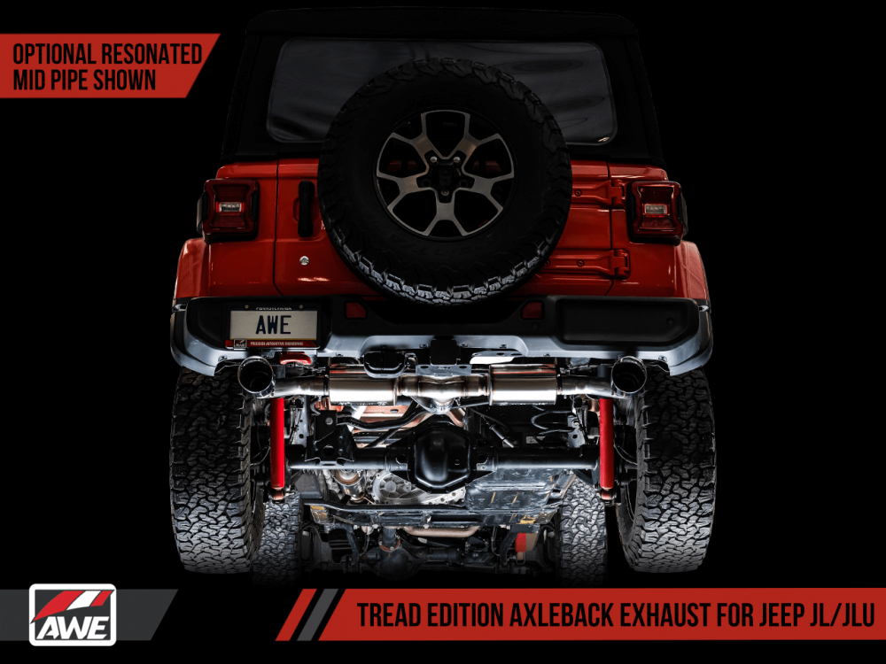 AWE Exhaust Suite for the Jeep JL/JLU Wrangler