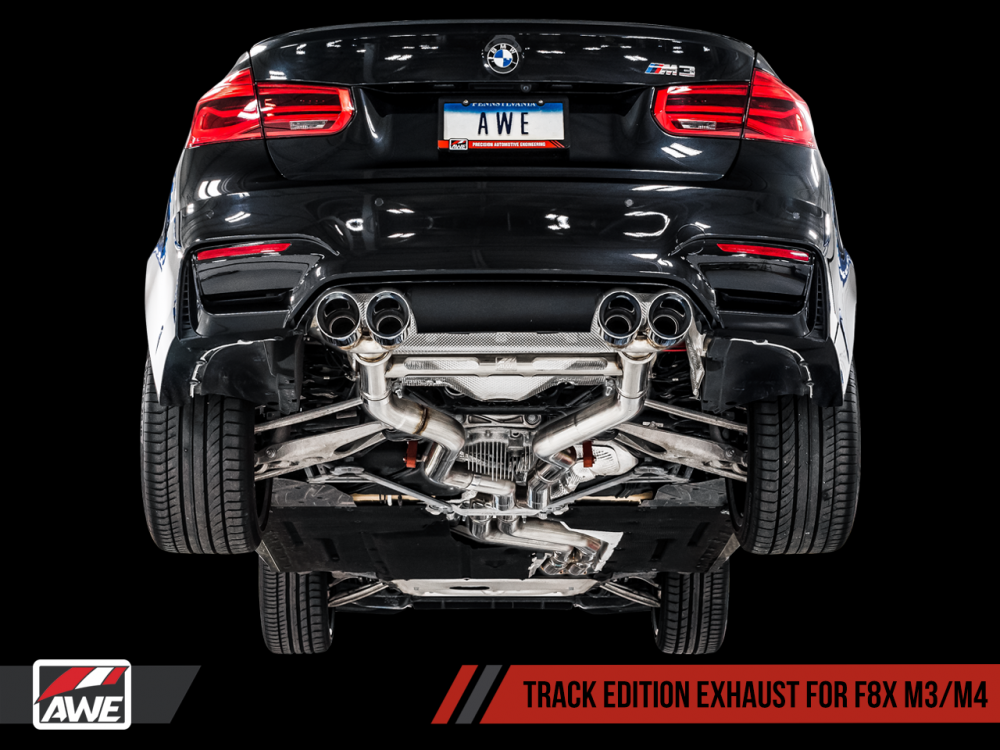 AWE Track Edition Exhaust Suite for F8X M3 / M4.