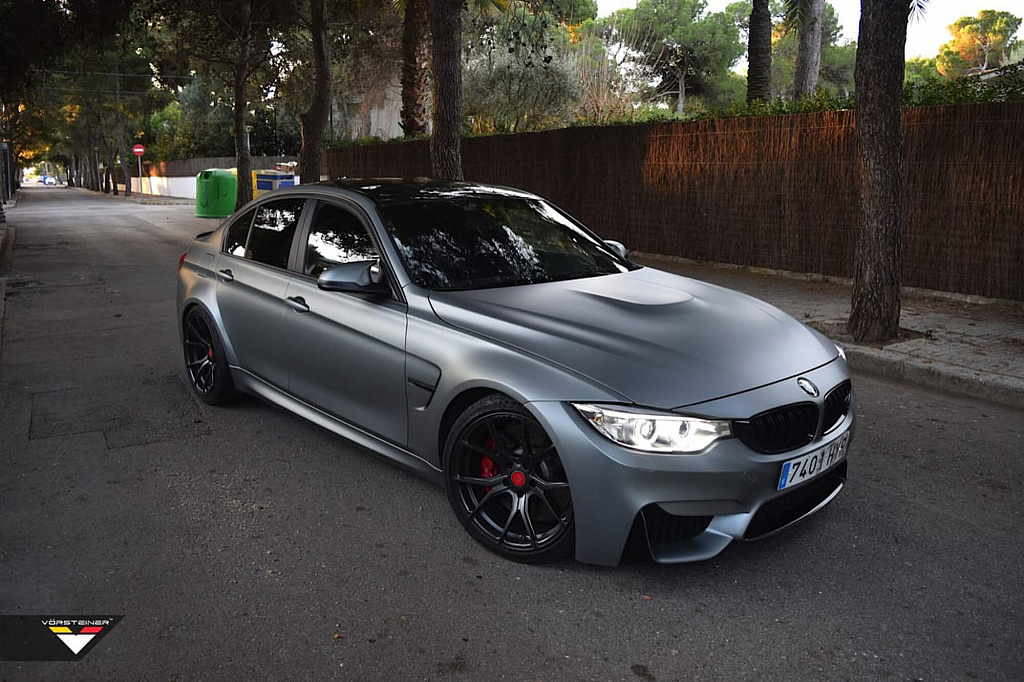 Matte Chrome BMW m3