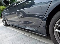 Карбоновые накладки на пороги M-Perfomance для BMW 5 Series G30
