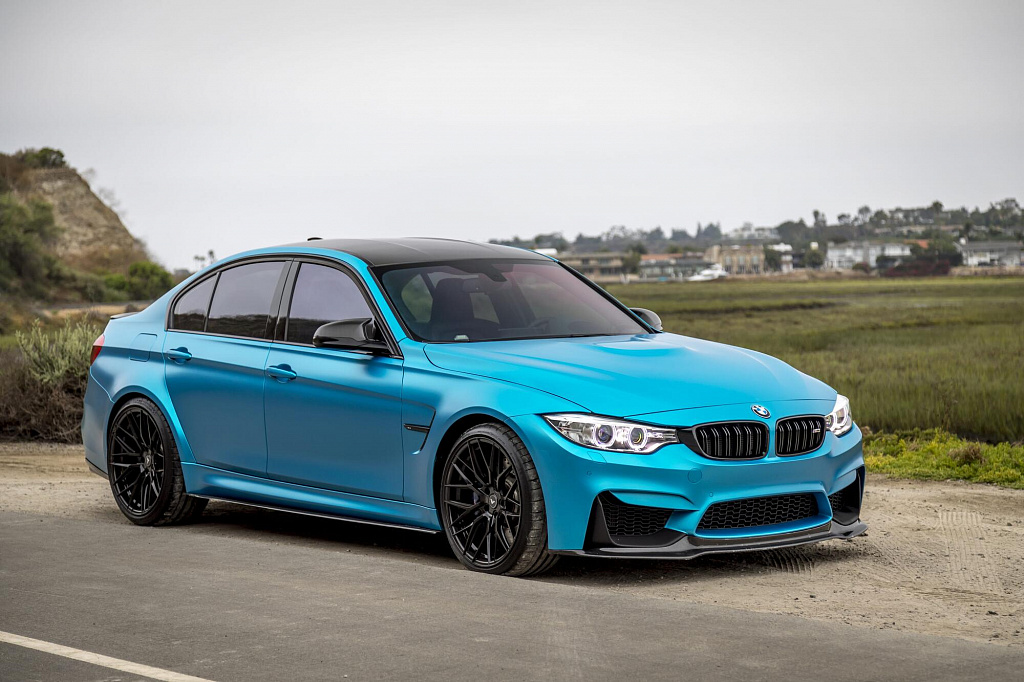 BMW m3 Blue