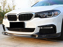 Карбоновый сплиттер 3D Design для BMW 5 Серии G30 с M-Pack